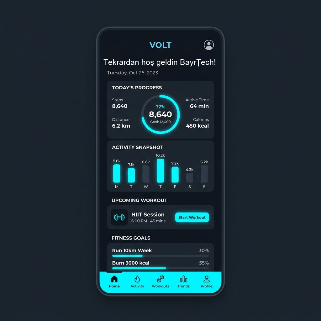 Bayr Tech Mobil Uygulama Demosu